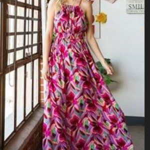 Magenta Madness Maxi Dress
